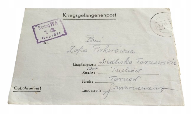 KRIEGSGEFANGENENPOST - Stalag IV A - 1941 r.