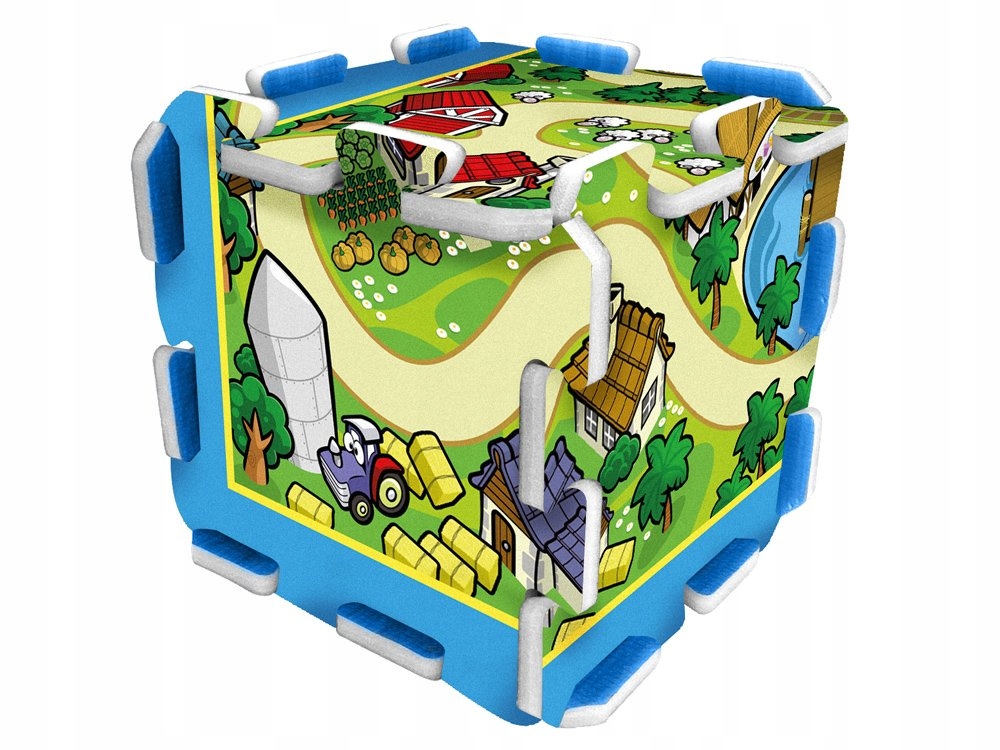 puzzle piankowe mata uliczka wyścigi 9el. | ZA3150 — 4