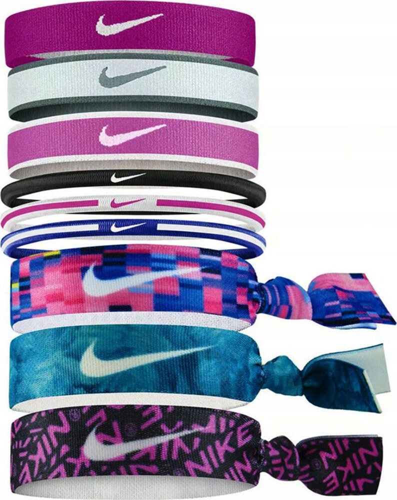 Gumičky Na Vlasy Nike Mixed 9 Ks N0003537608OS