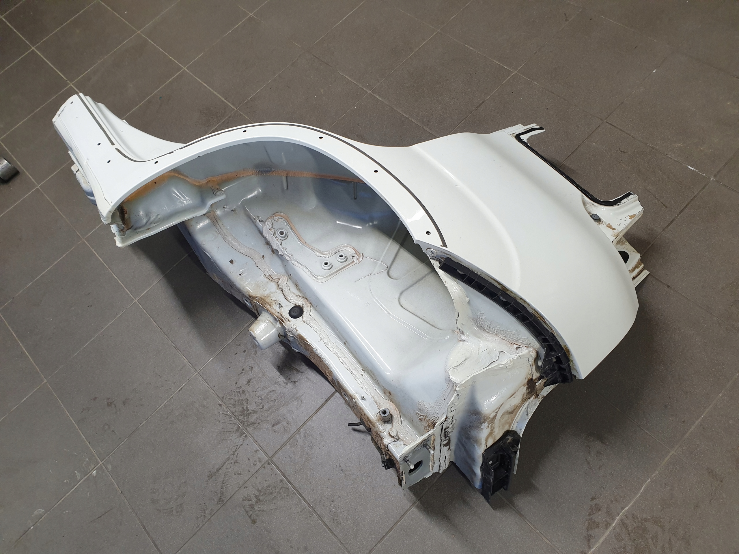parafango LONGHERONE posteriore FIAT PANDA III 3 2012- 4X4