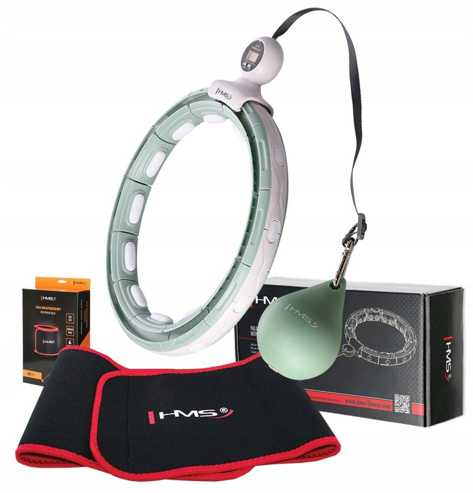 Hms Zeštíhlující Hula Hoop s výstupky a závažím pás počítadlo