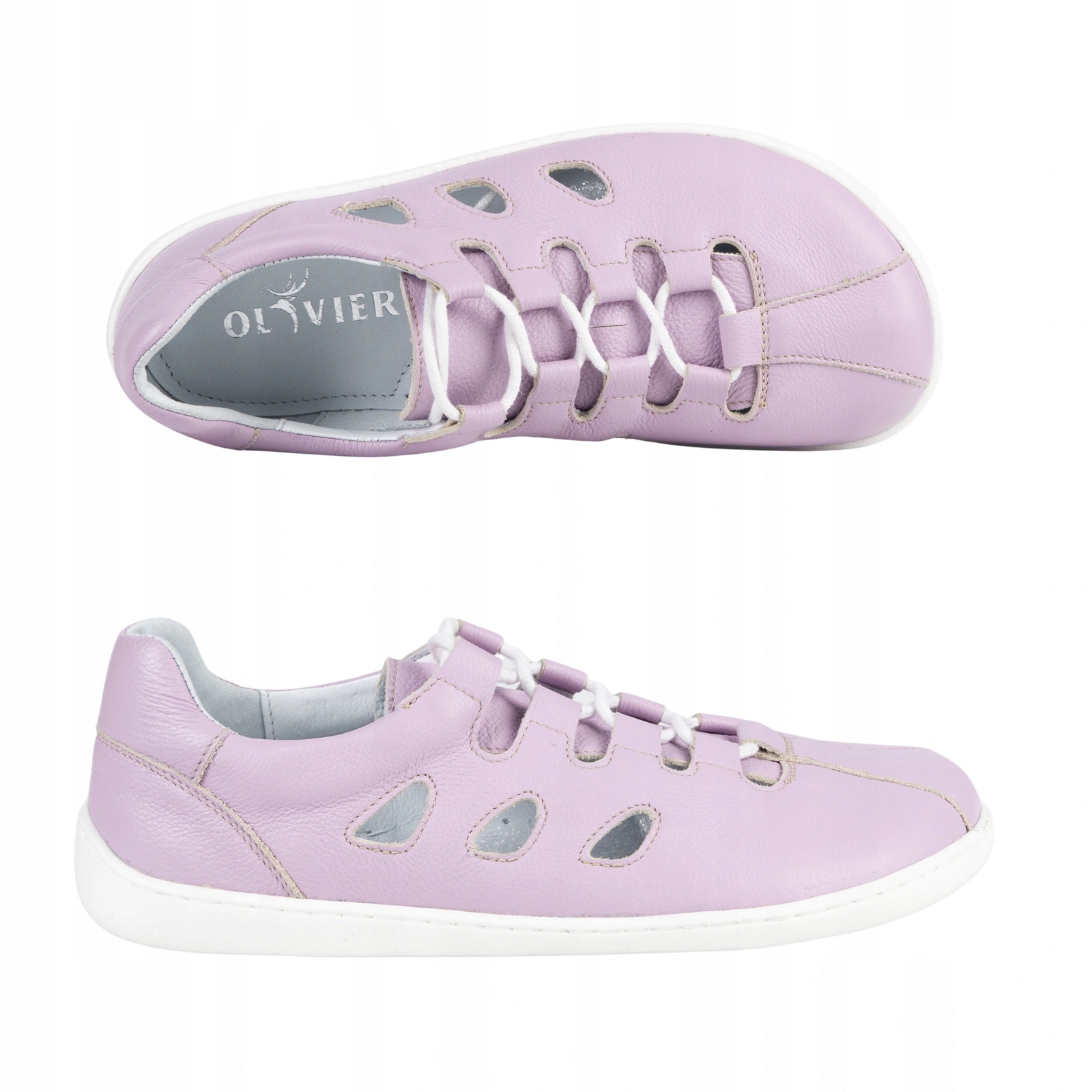 Barefoot Dámské minimalistické tenisky 1814POL fialové 39