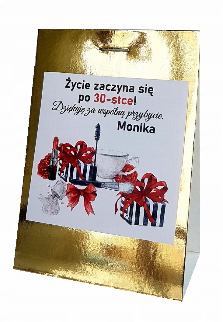 

herbatka podziękowania osiemnastka upominki 18stka