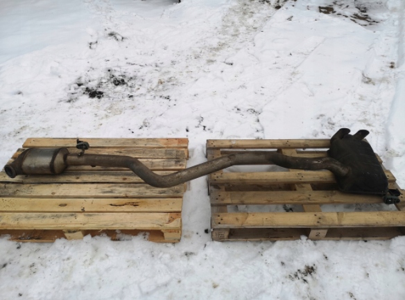 WYDECH TŁUMIK KATALIZATOR MERCEDES GLA W166 3.0CDi