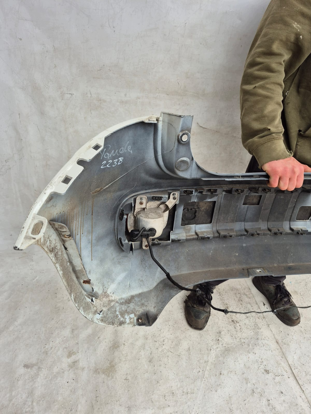 FIAT PANDA III 3 11- bumper rear part rear replacement