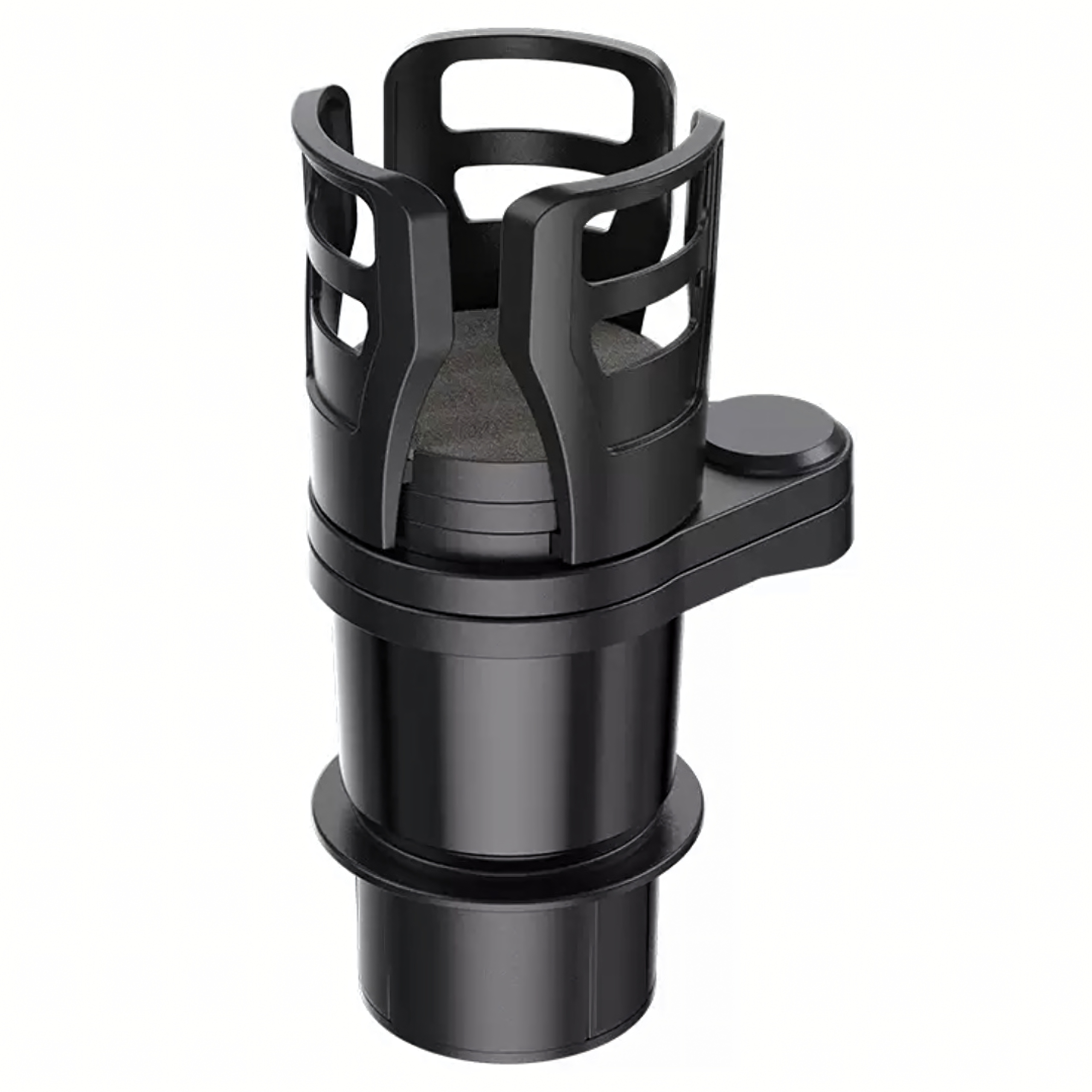 Uchwyt 2w1 Samochodowy na Kubek Napoje Kawę Obrotowy 360° Regulowany