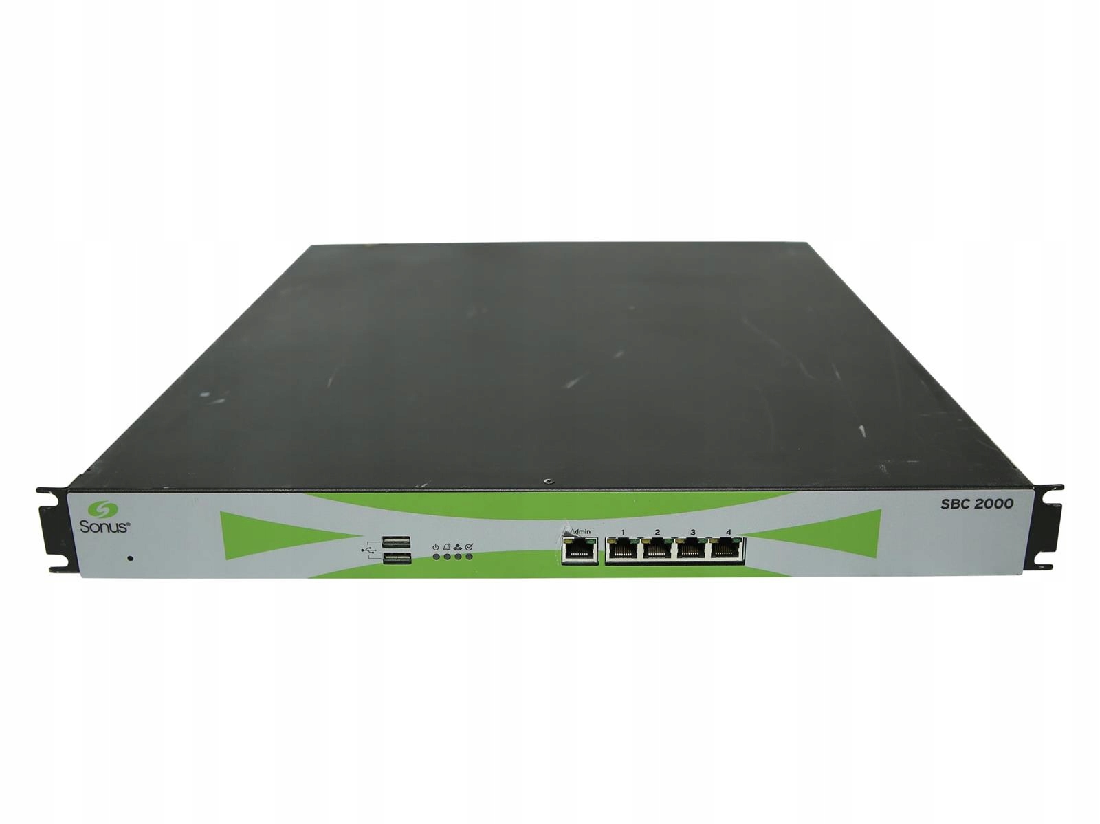 Sonus Bramka VoIP SBC 2000 Z Modułem T1E1-8 Zarządzalny Uszy SBC-2K-R-1