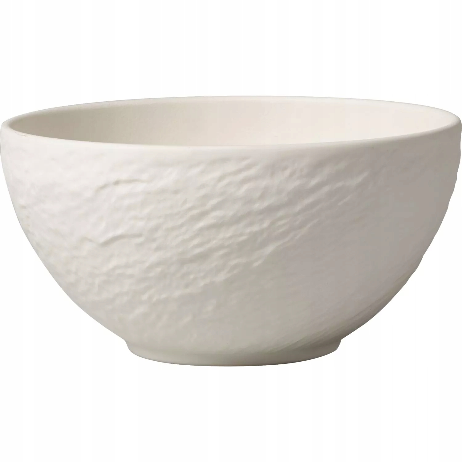 Miska porcelánová Villeroy & Boch Manufacture Rock 600 ml, biela 4 ks