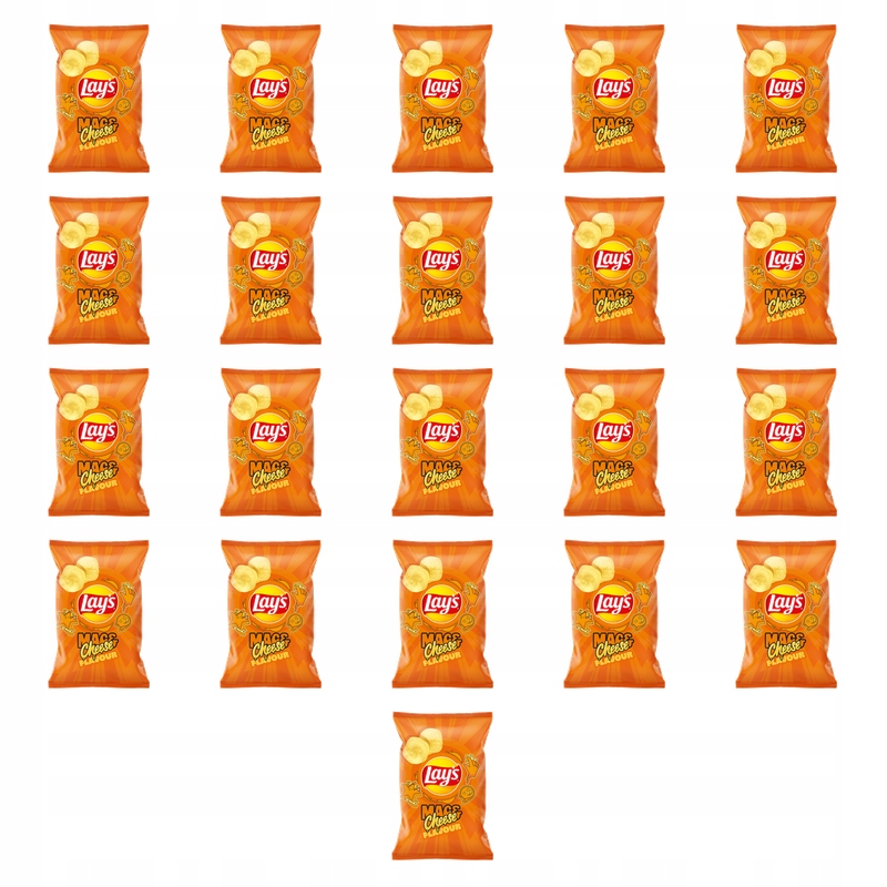 Lay's Chipsy s příchutí Mac &amp; Cheese 130 g X21
