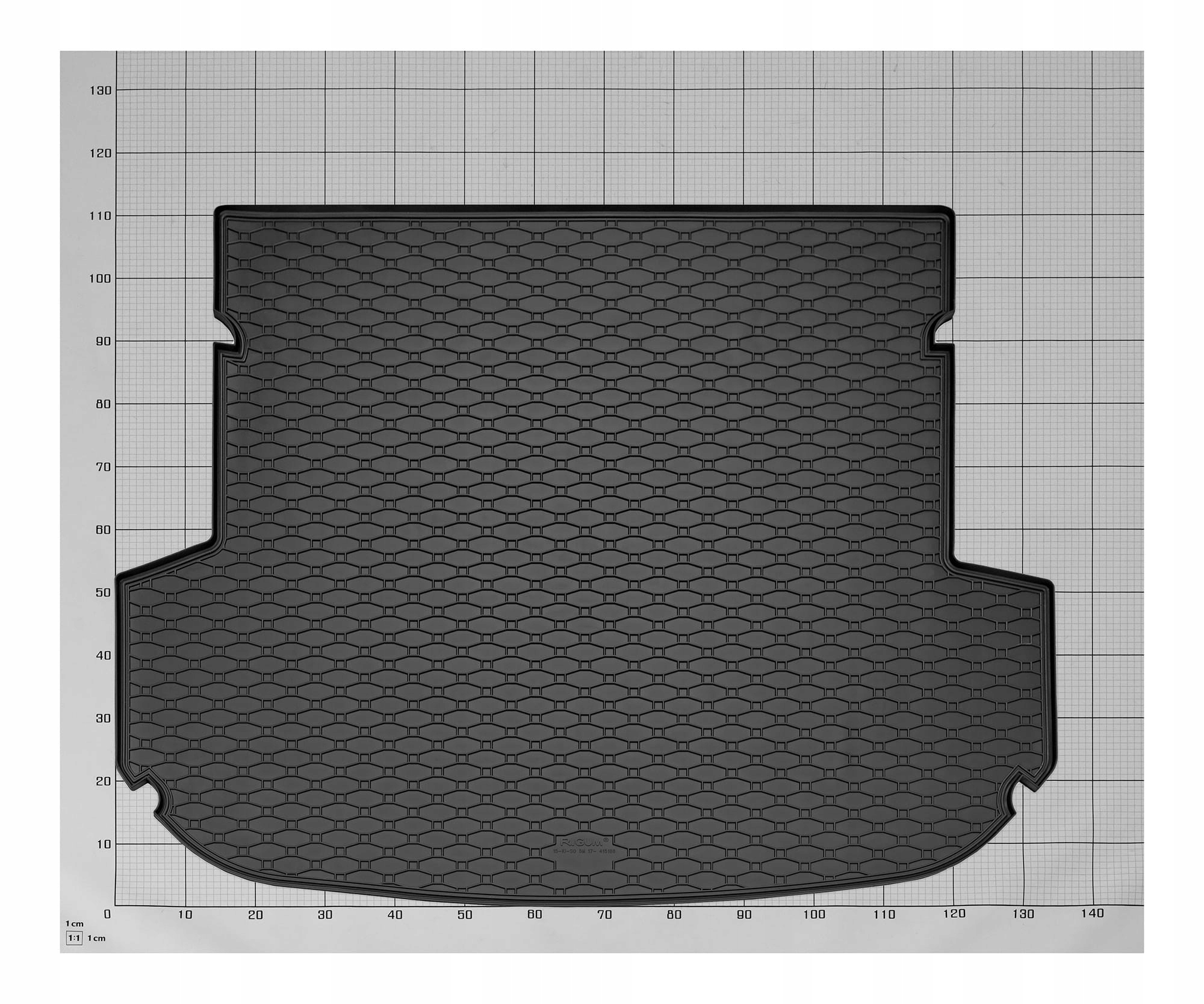 Dywaniki i mata do Kia Sorento 5 miejsc od 2015-2020 Materiał guma
