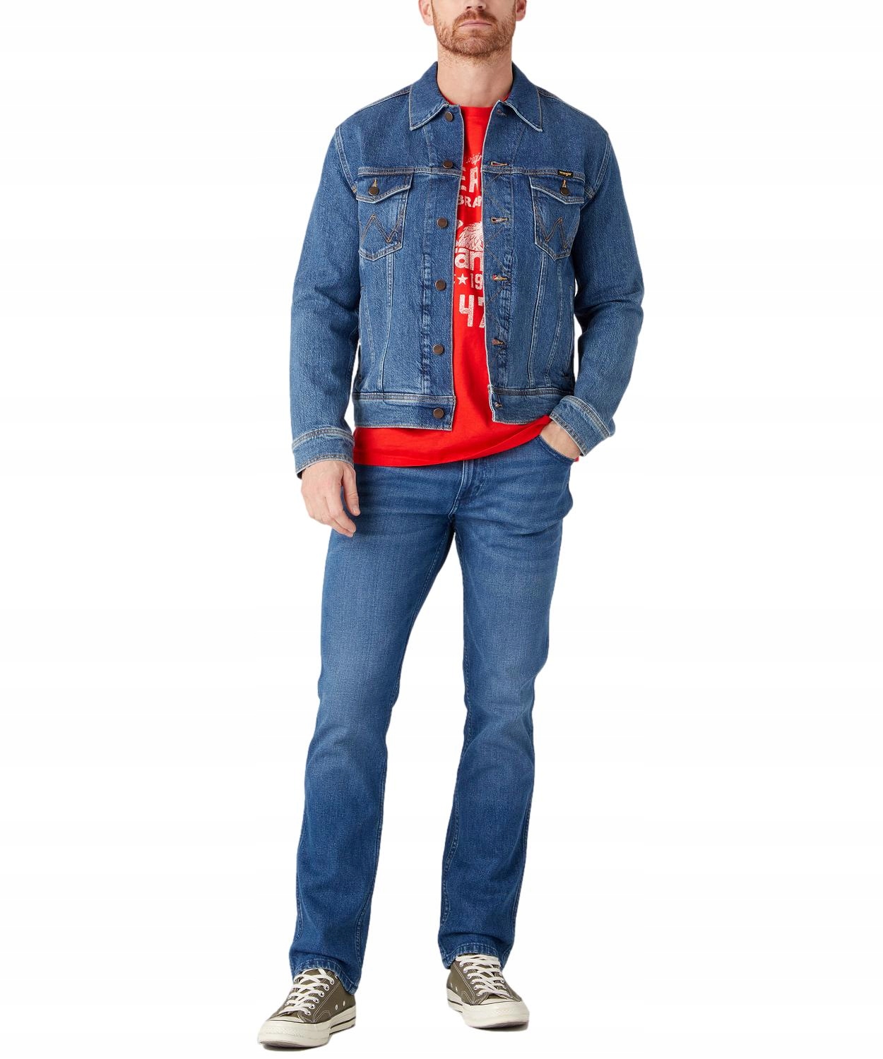 Jeansy Wrangler Greensboro W15QAG42A Aries 33 / 32 Marka Wrangler