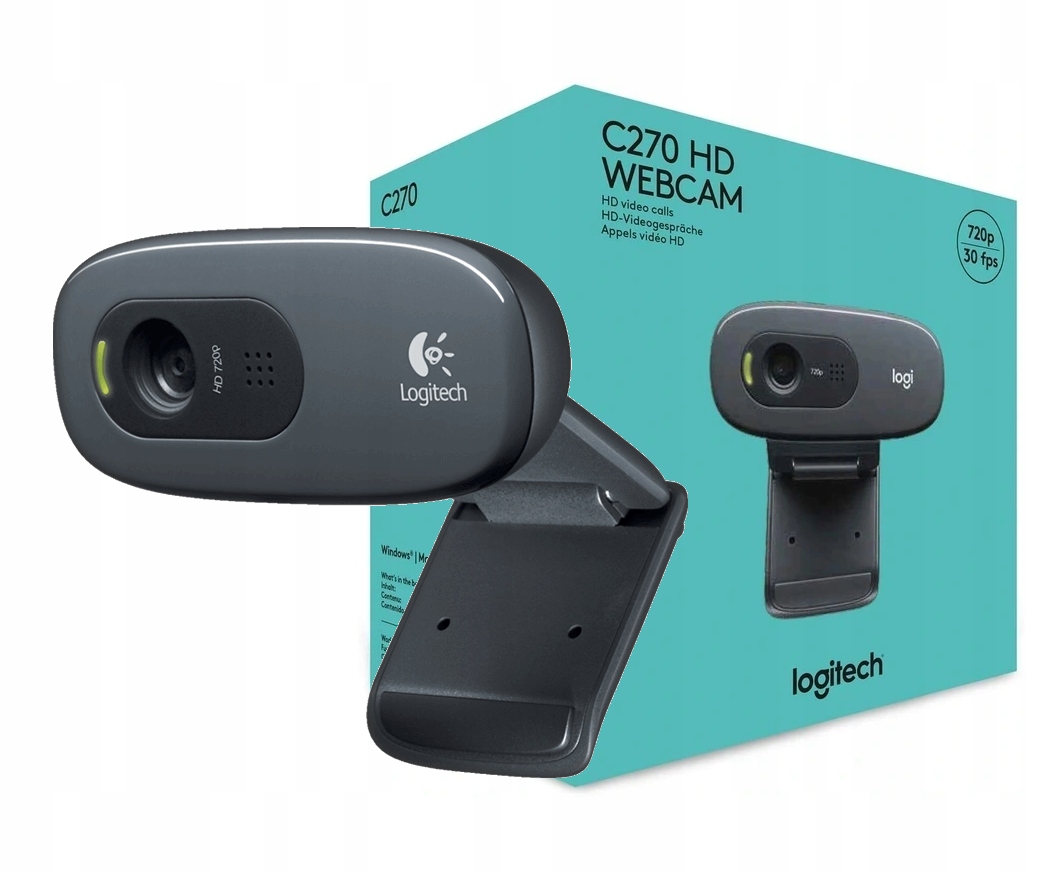 Logitech c270 hd webkamera sale