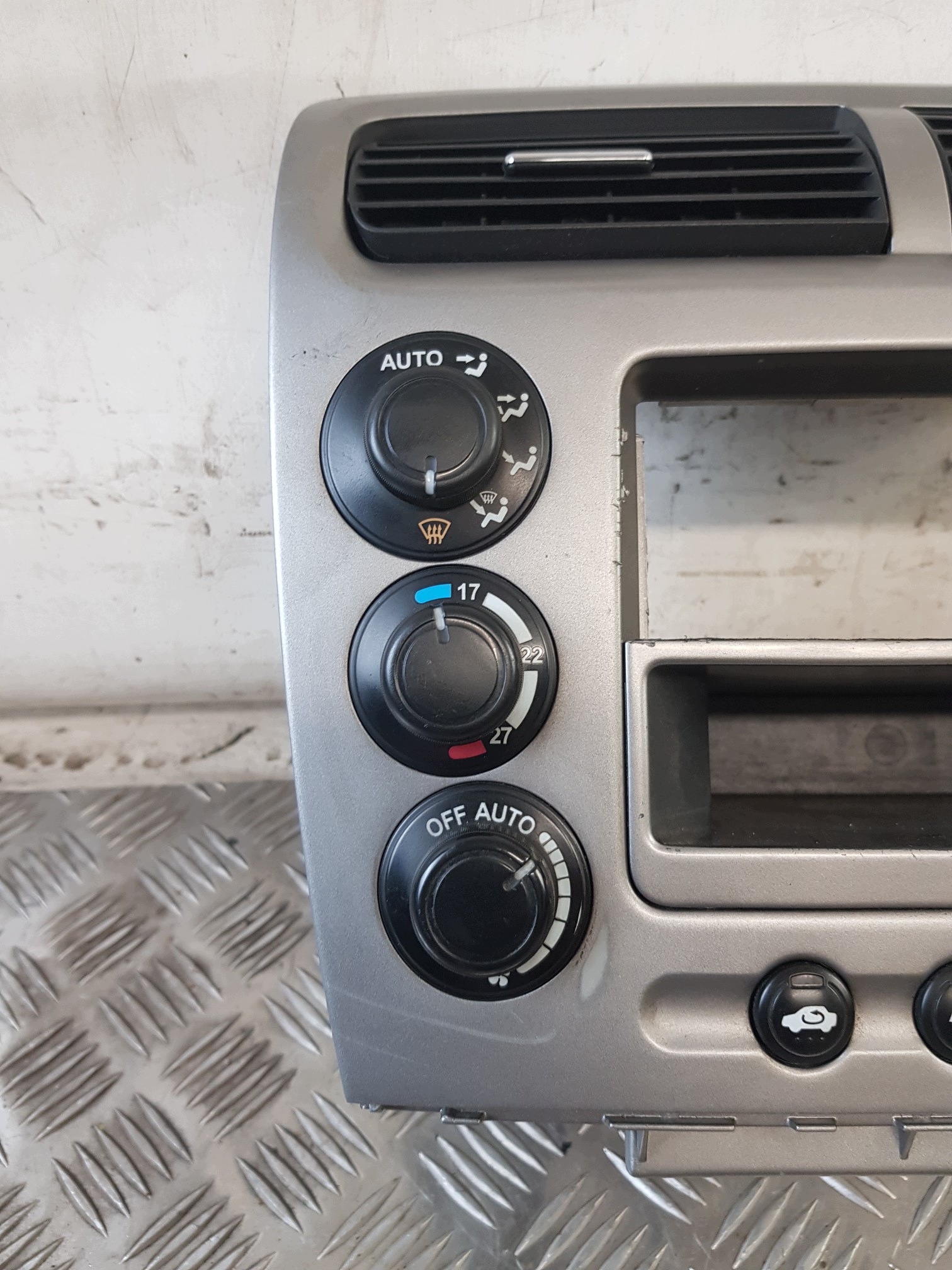 Unite commande clima Bouches aération tableau bord Panel Radia HONDA CIVIC VII