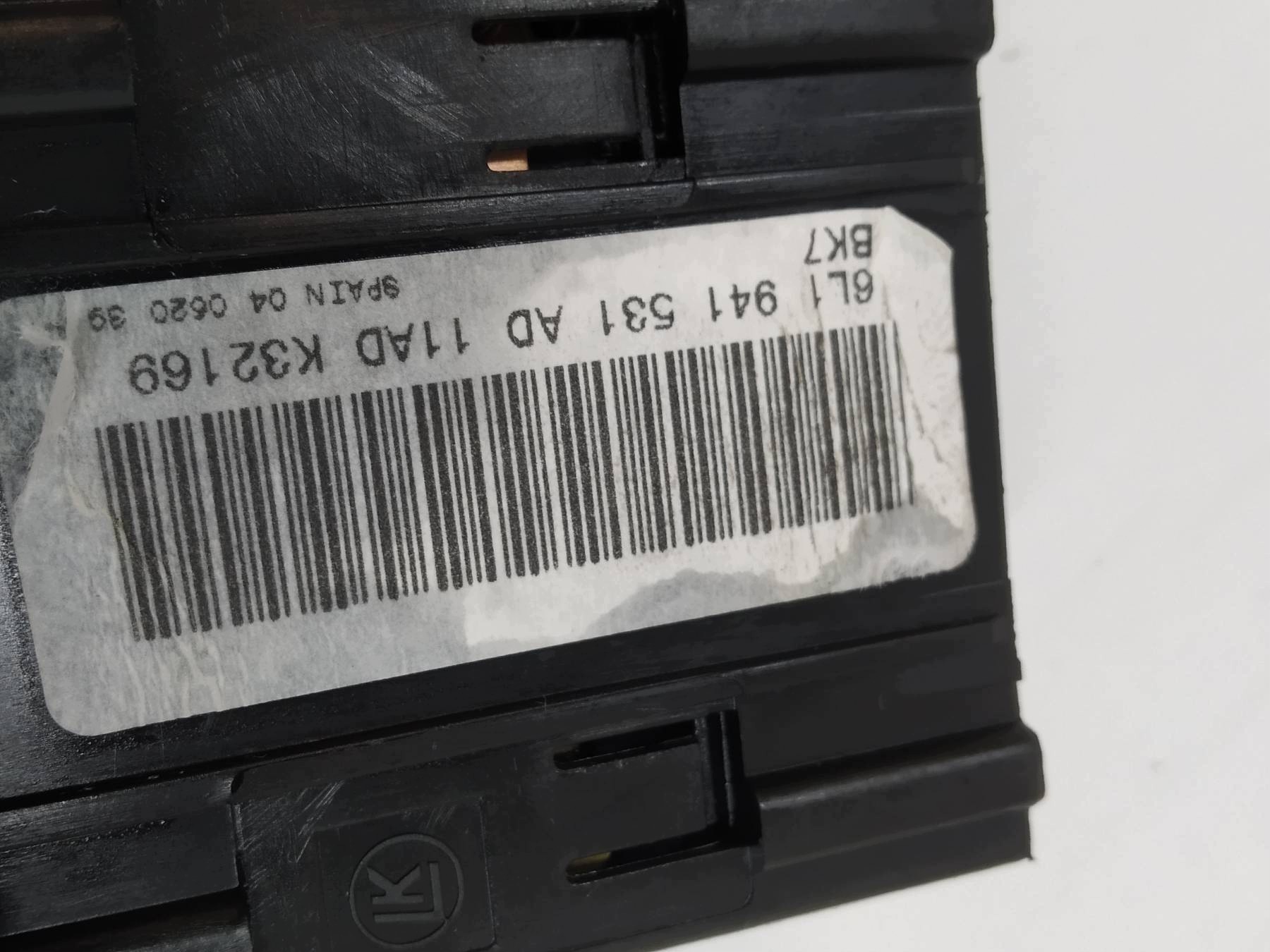 light switch 6L1941531AD Seat Cordoba II (2002-2009)
