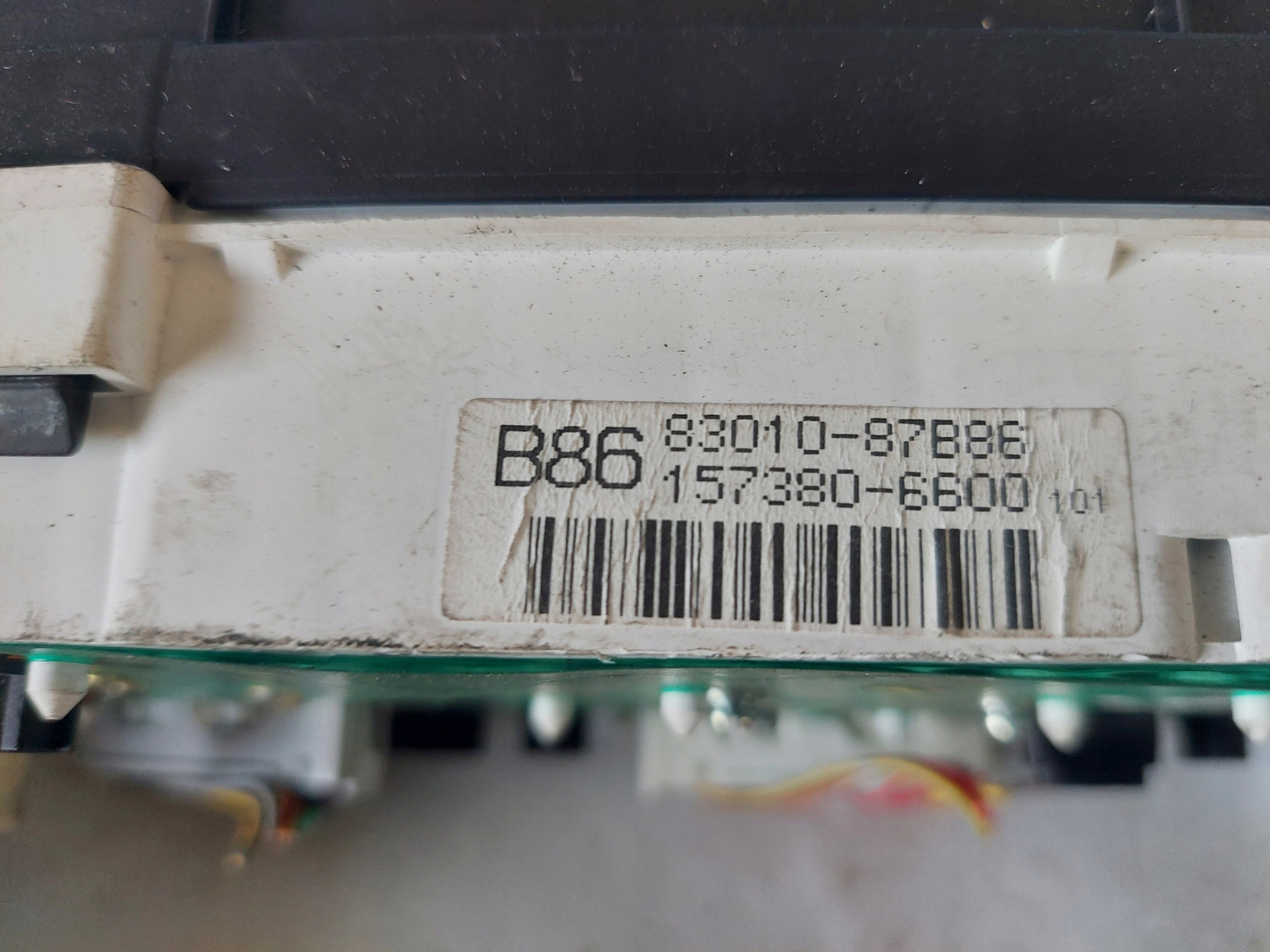 dials clock DAIHATSU MOVE L6 0,8 B 83010-87B86