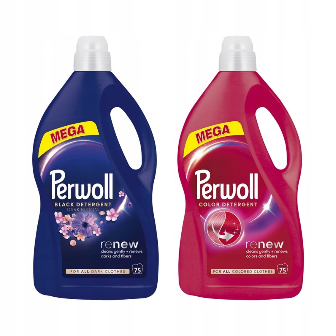 Perwoll Dark Bloom Color płyn do prania 150 prań 2x 3,75l