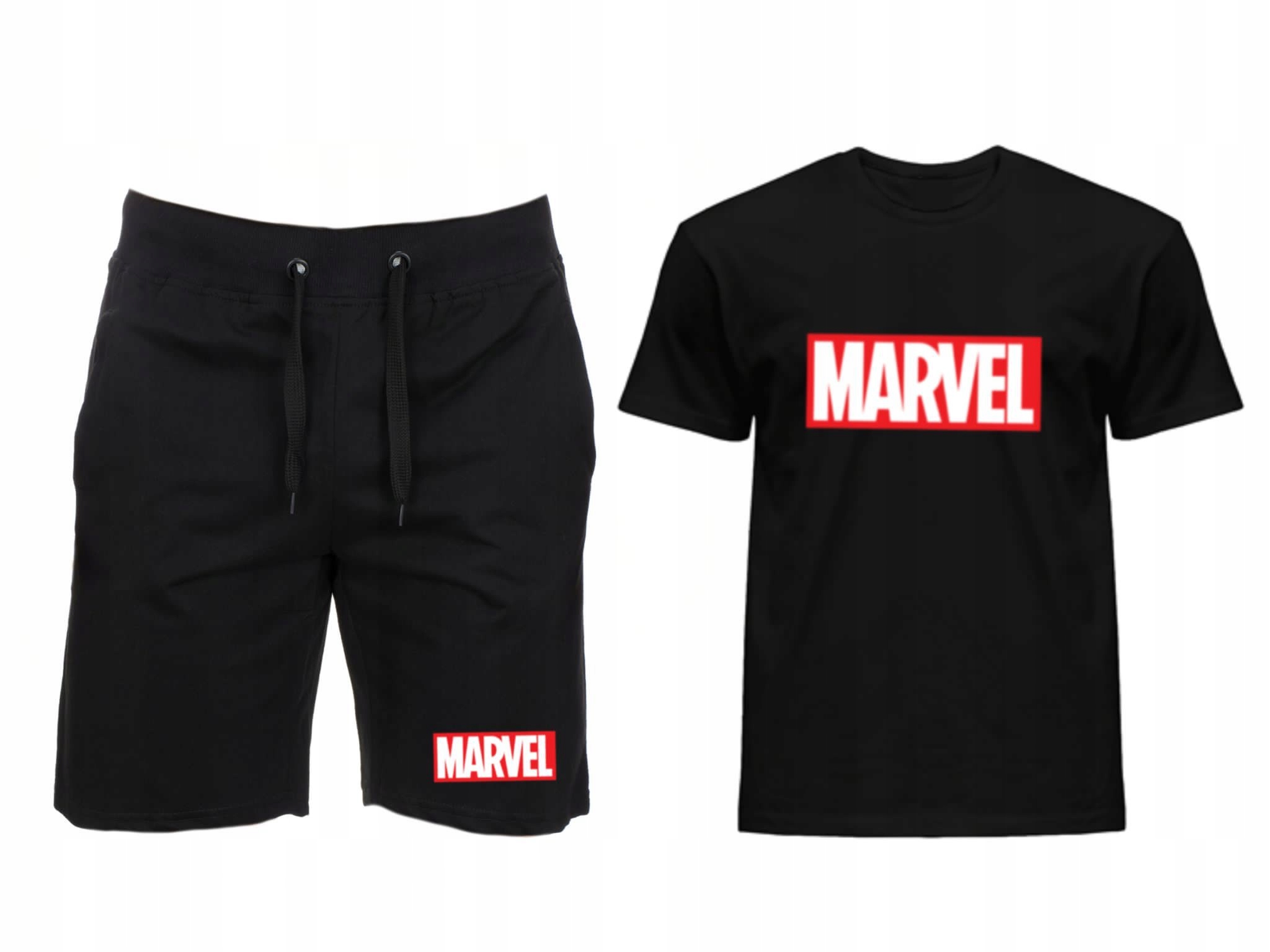 Komplet Tričko Kraťasy Marvel Pánské XL
