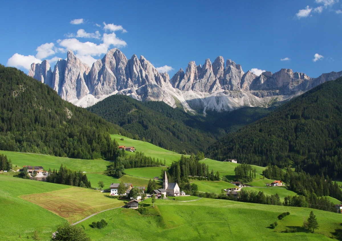 

Tapeta flizelinowa Włoskie Dolomity - 208x146