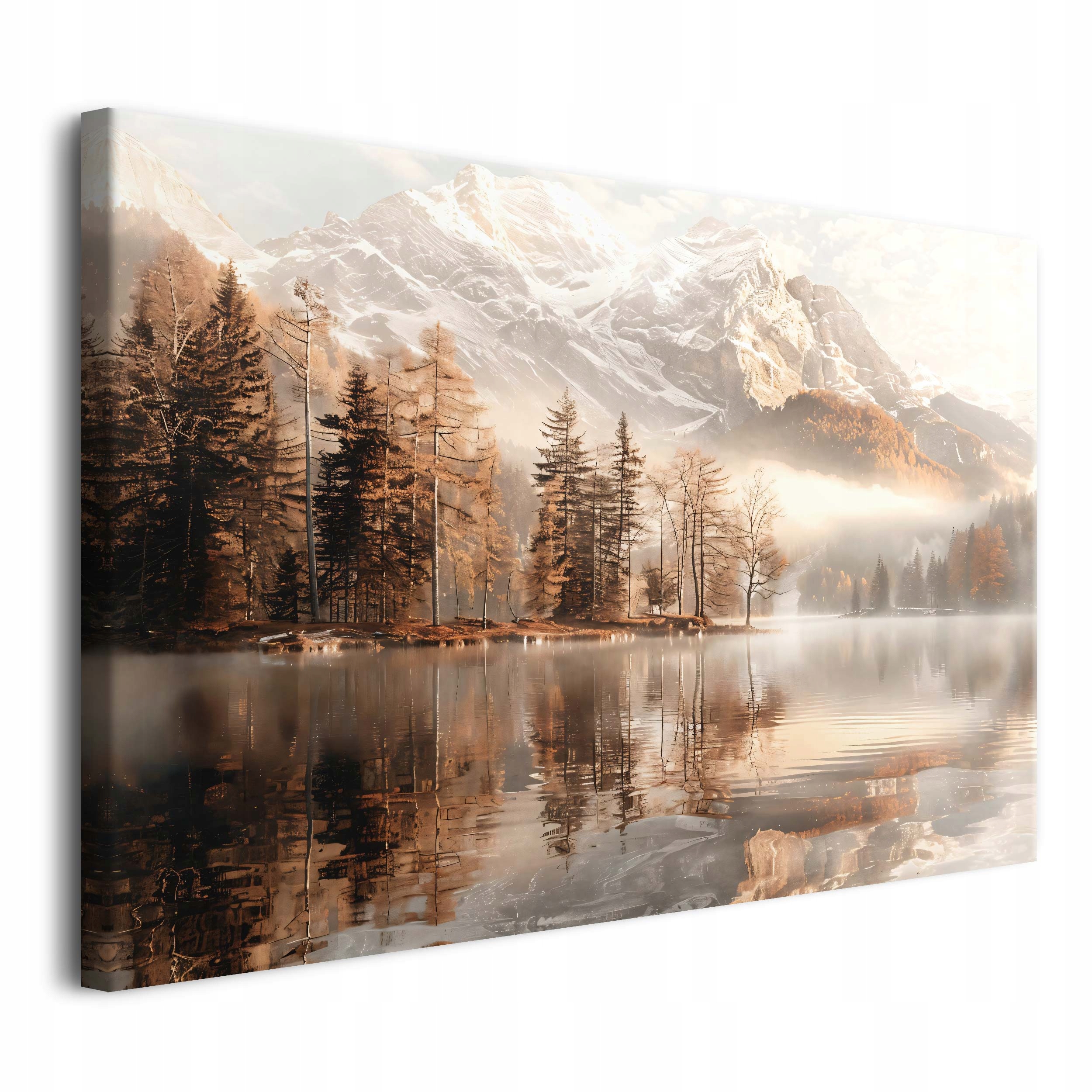 Obrazy na płótnie obraz na ścianę do sypialni góry drzewa las 80x120cm