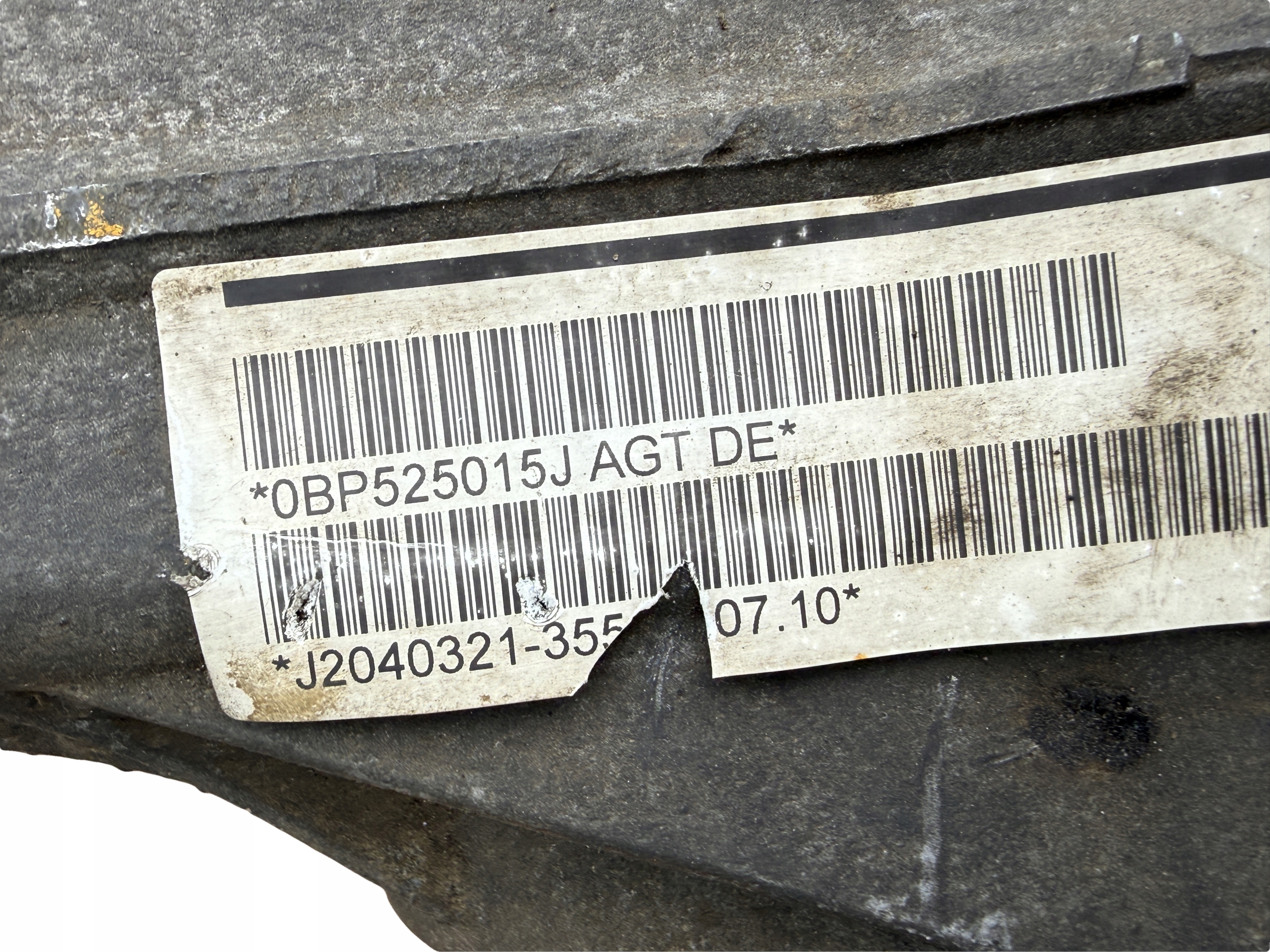 AUDI Q7 4L VW TOUAREG 7P differential diff 0BP525015J