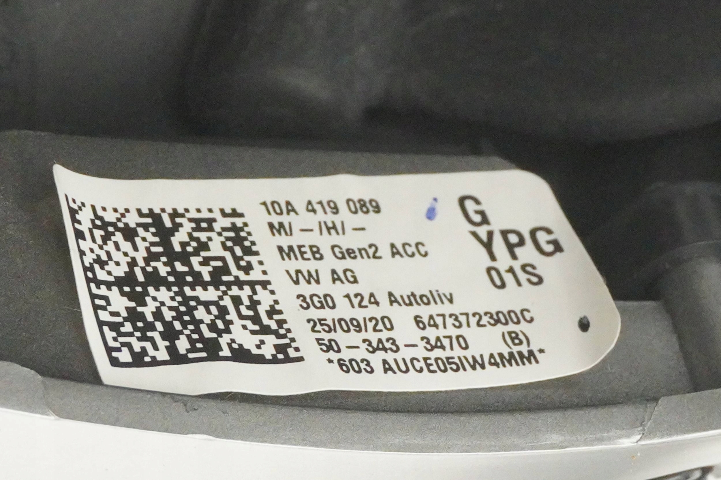 руль кожанная vw id.3 10A419089G