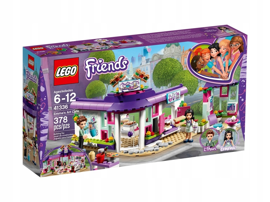 Lego Friends 41336 Umělecká kavárna Emmy Nové