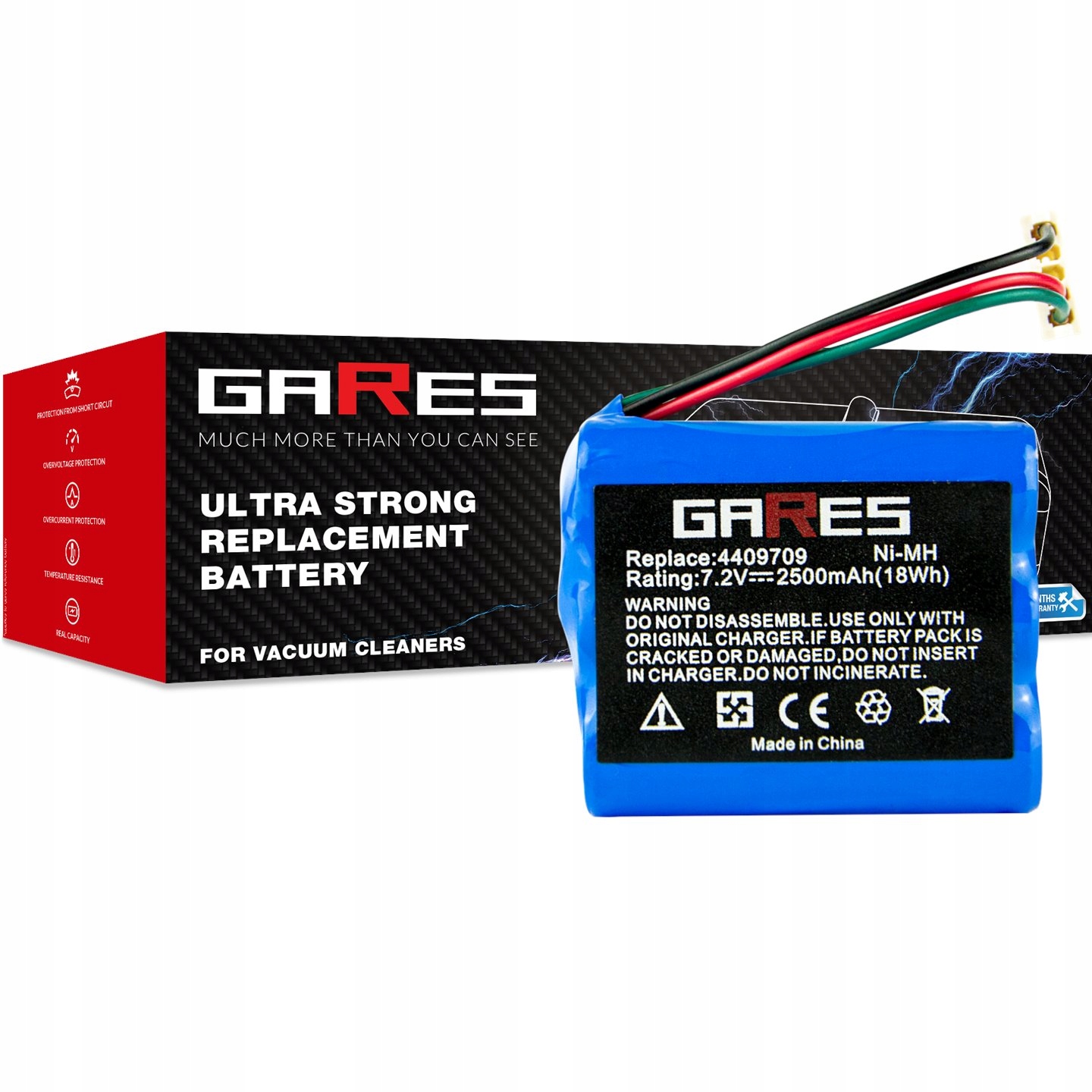Bateria Akumulator do Irobot Braava 390T Braava 380 Braava 380T 7,2V 2,5Ah