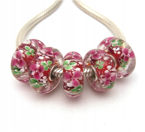 

Charms Zawieszka Koralik Szkło Murano Beads