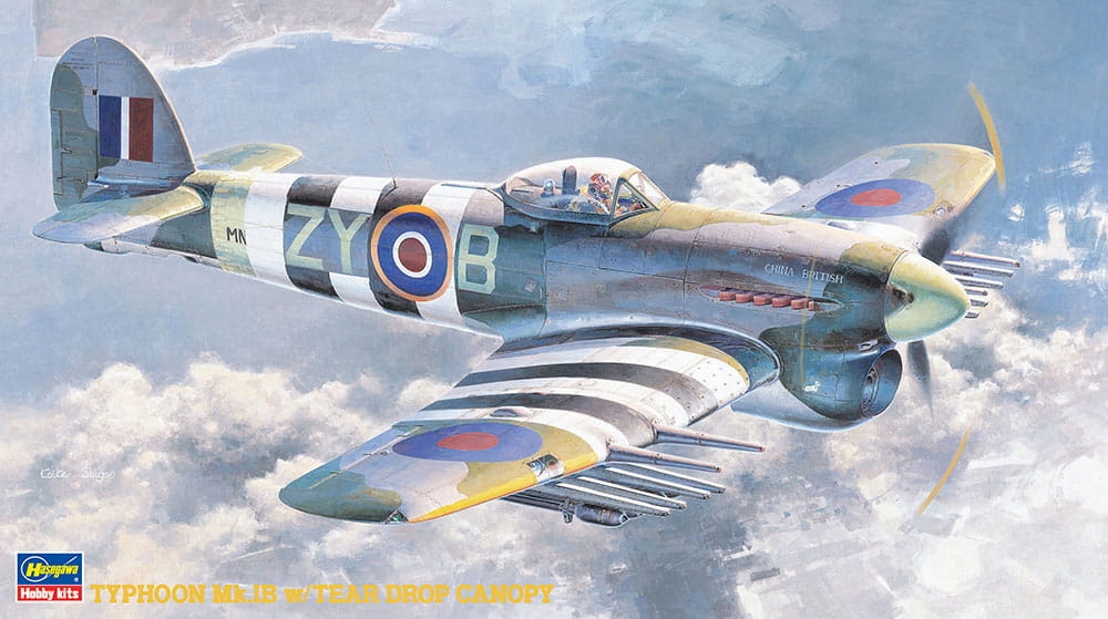 Typhoon Mk.IB 1:48 Hasegawa JT60