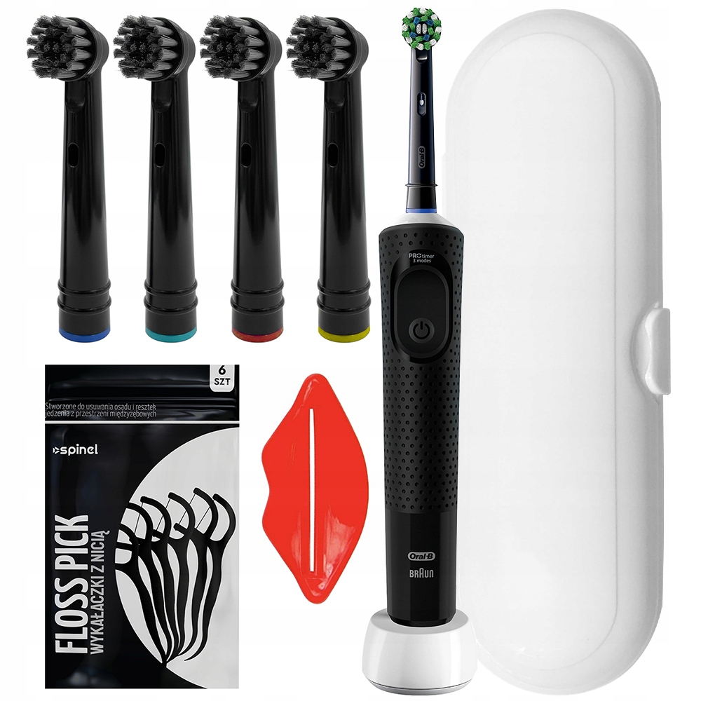 Szczoteczka Elektryczna Oral-b Vitality Pro D103 Końcówki Precision 100