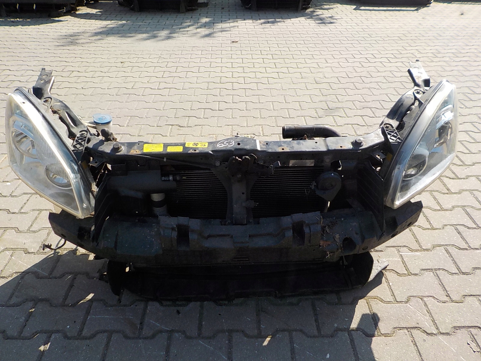 653 NISSAN QASHQAI J10 1.5 DCI support panel for radiators sider radiator