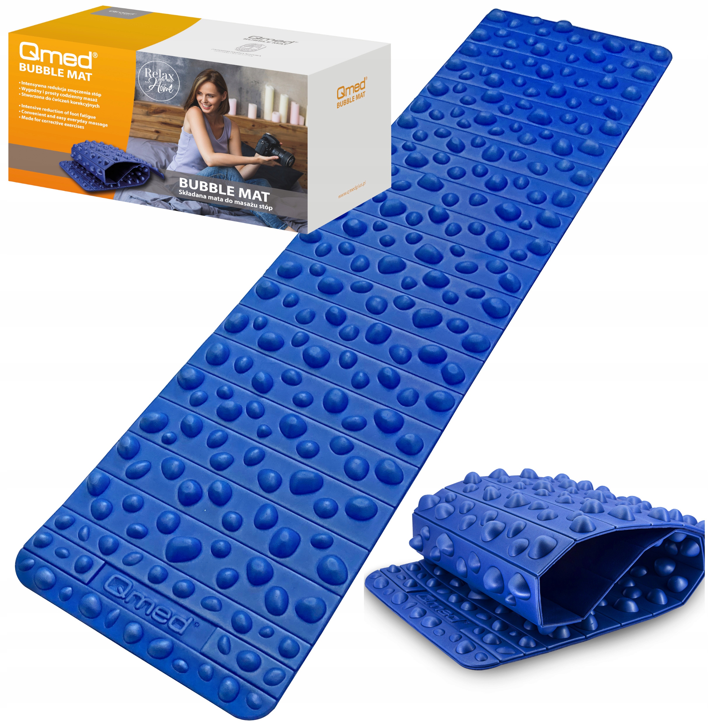 

Mata do masażu stóp składana Bubble Mat masująca
