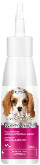 Roztok Na Mytí Uší Pro Psa A Kočku Hygiena Uší Eurowet 100 ML