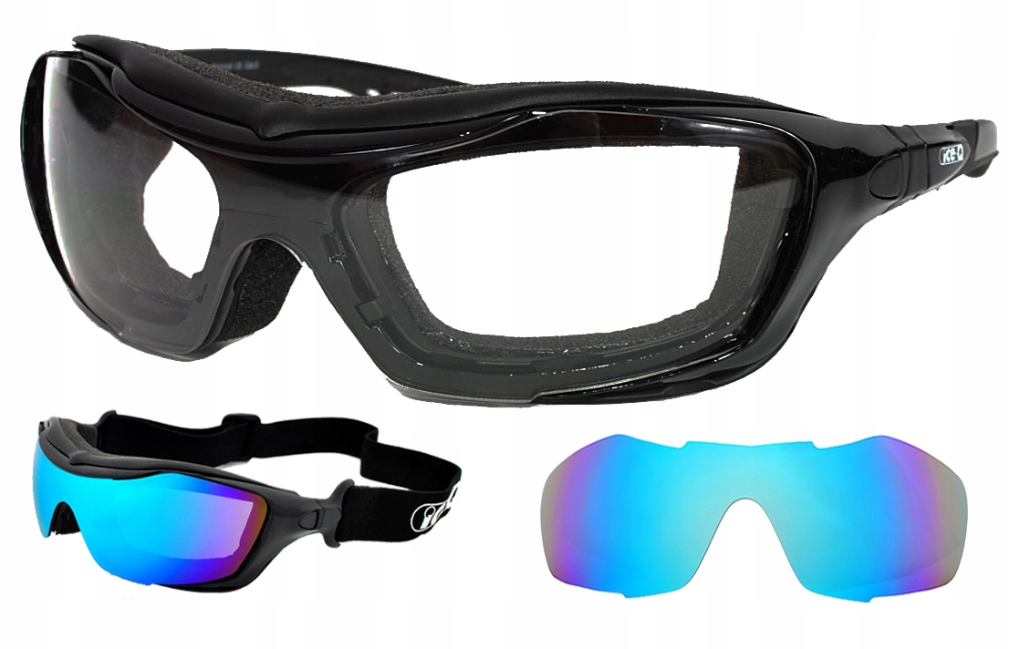 

Ice-q Okulary narciarskie 4w1 Ski'N'Roll-2 S0/S3