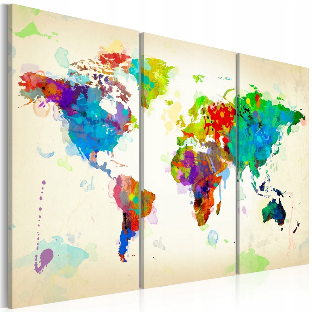 

Obraz - All colors of the World triptych - 90X60