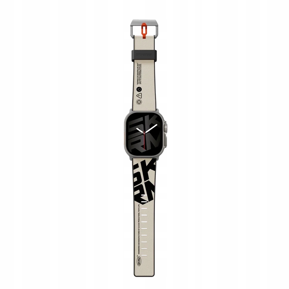 Pasek Skinarma Spunk Apple Watch Ultra 49mm ivory