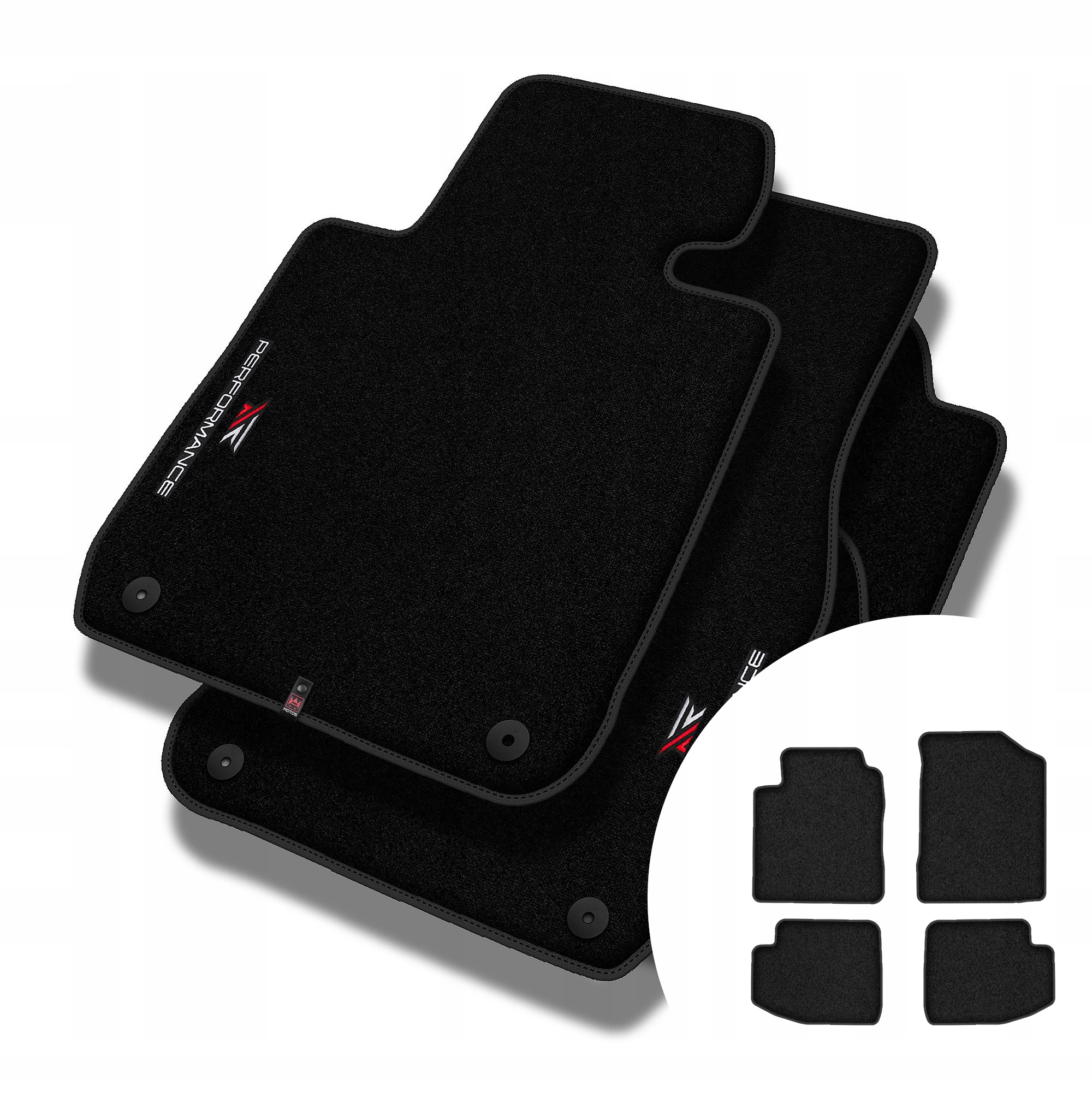 Velúrové koberčeky Performance Premium pre Toyota Yaris I 1999-2003