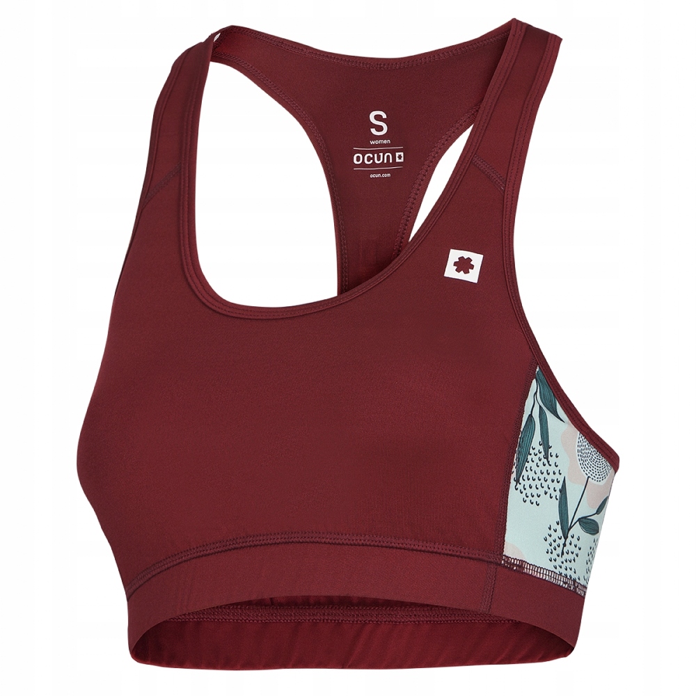 Sportovní podprsenka Ocún Misty Bra wine merlot|S