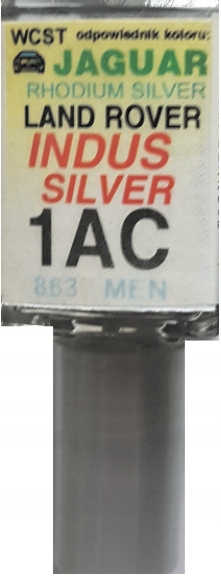 Jaguar Land Rover 1AC Rhodium Silver Lakier Zaprawka Do Rys Arasystem