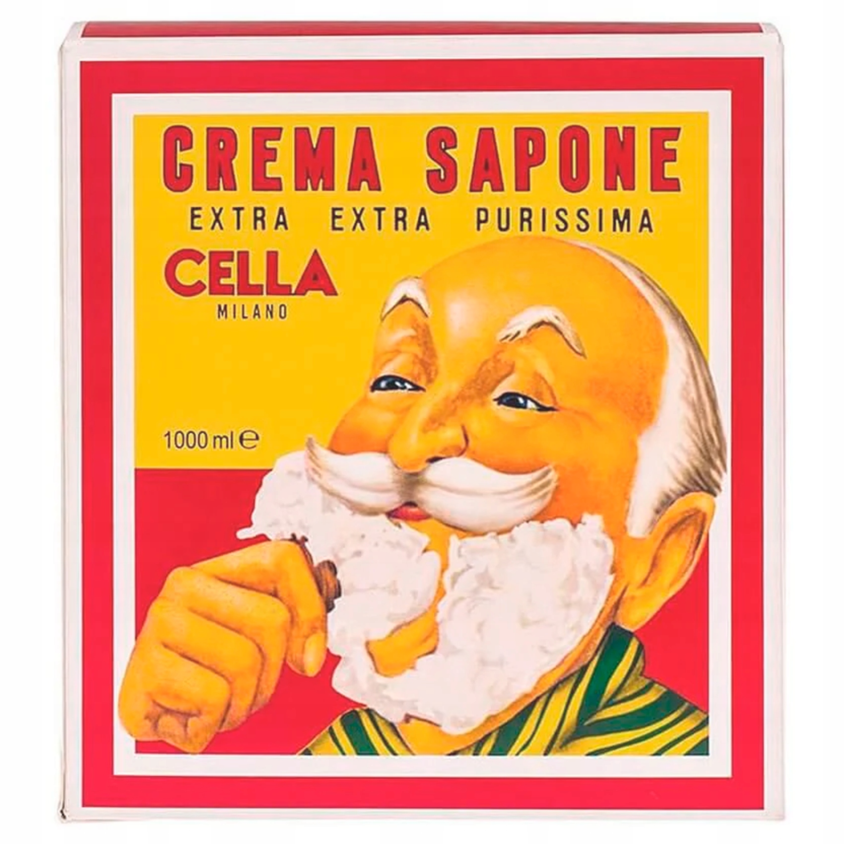 Cella Milano Crema Sapone mýdlo na holení 1000 ml