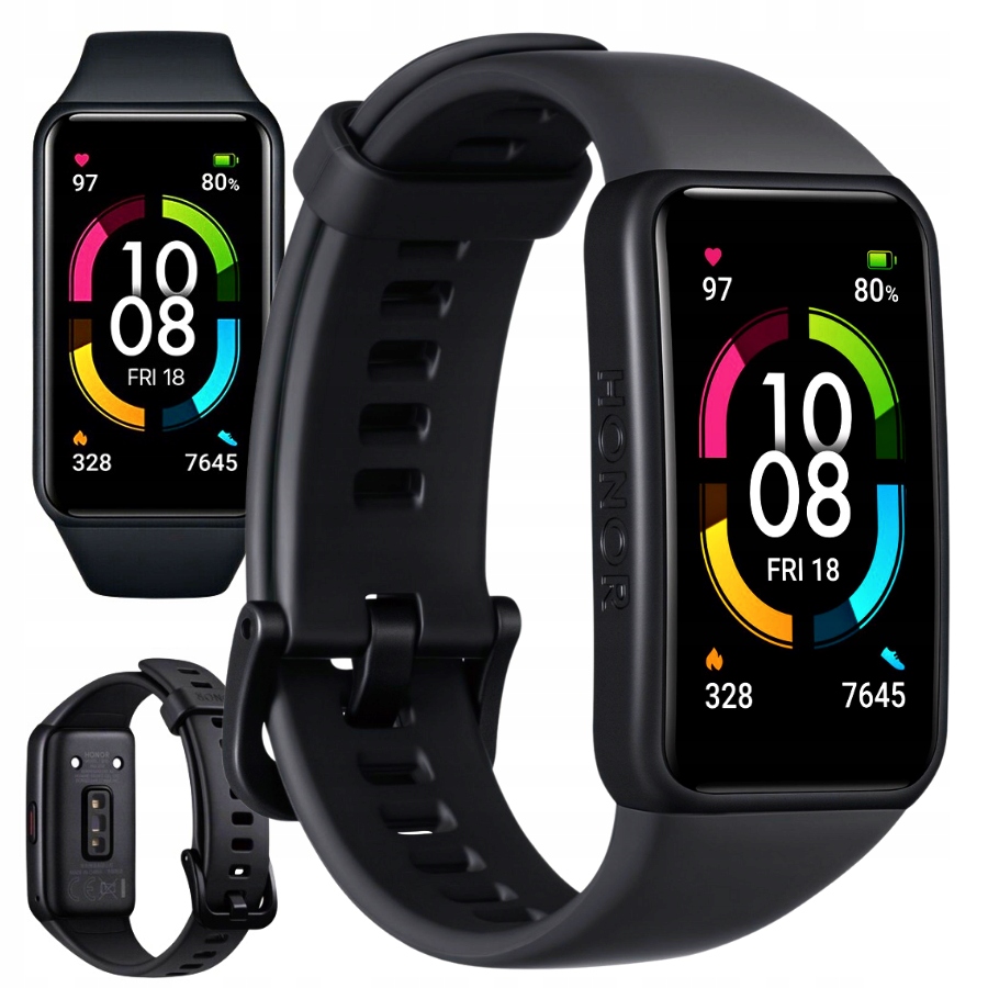 

Honor Band 6 Smart Zegarek Amoled Bt 5 Puls Sport