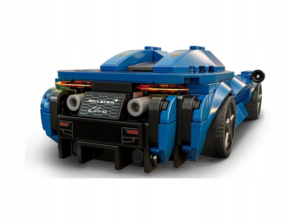 LEGO MCLAREN ELVA WYŚCIGÓWKA BOLID SPORTOWY AUTKO Wiek dziecka 7 lat +
