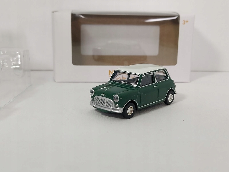 Norev Minijet 1:54 Mini Cooper S 1964 almond green and white roof