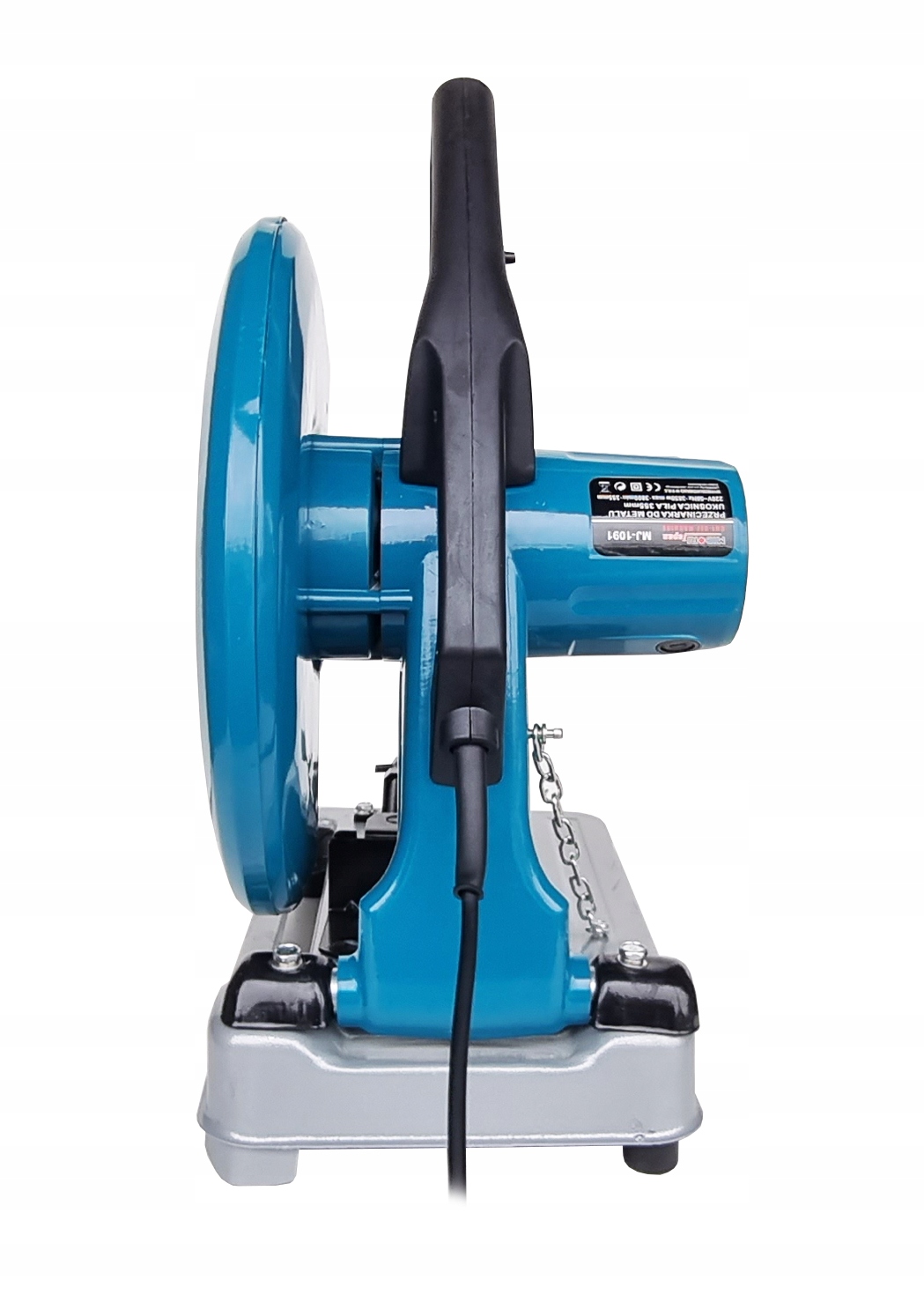 PRZECINARKA UKOŚNICA PIŁA DO METALU TARCZOWA 3850W tarcza 355mm mocna Maksymalna moc 3850 W