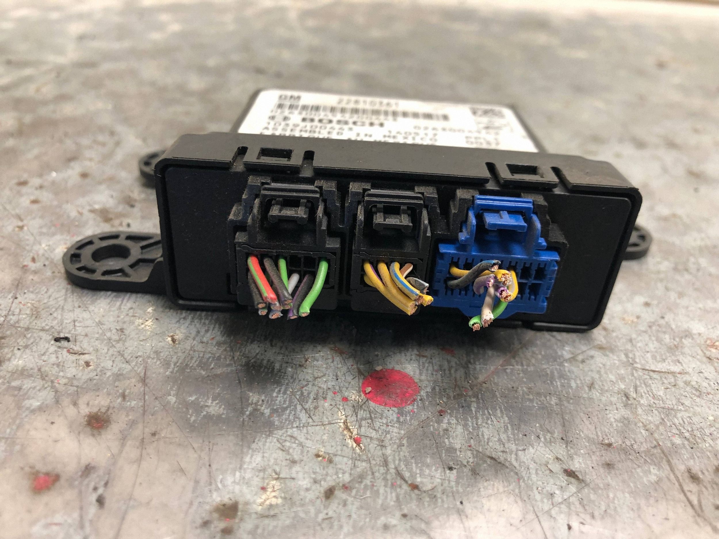 module control unit PDC OPEL ASTRA J 22810361
