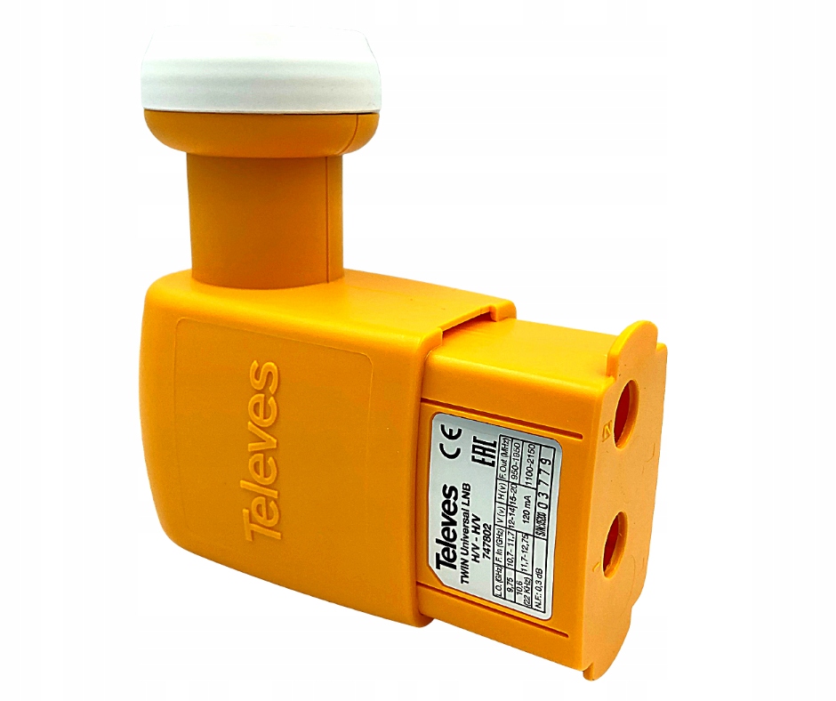 KONWERTER TELEVES TWIN 74802 KONWENTER HQ WTYKI F Model 747802