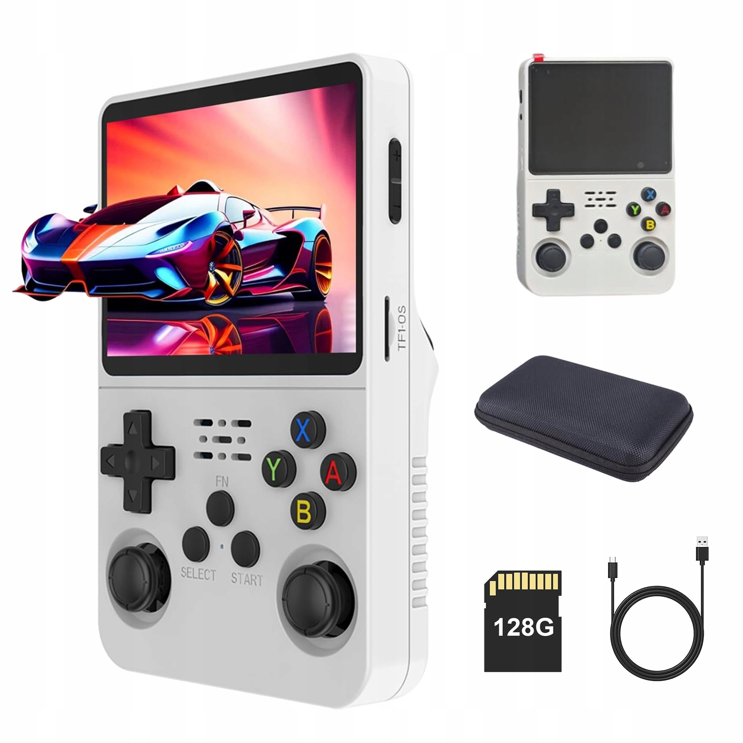 R36S Retro Konsola Do Gier Mobilna Konsola Dla 21000+ Gier Płynna Wydajność