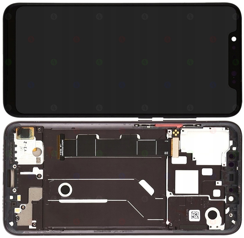 Xiaomi MI 8 Oled LCD displej Obrazovka Rámeček