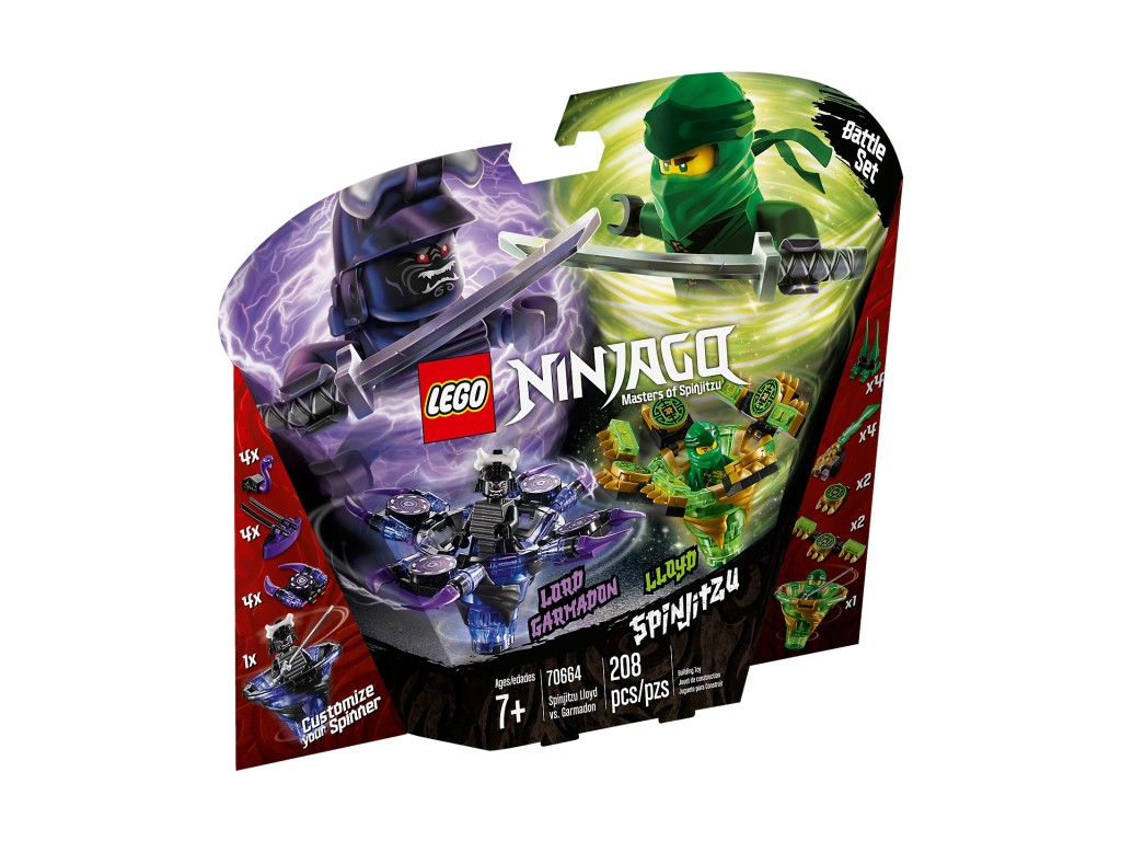 Lego Ninjago 70664 Spinjitzu Lloyd vs. Garmadon Nové