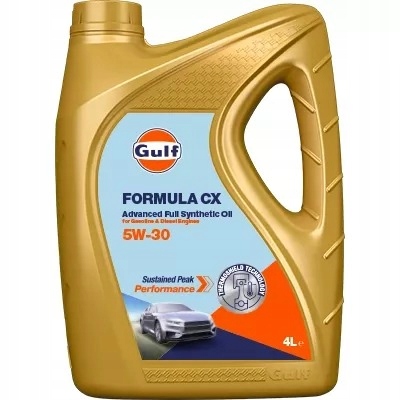Gulf 5W30 Formula CX Mb 229.52/229.51, Bmw Longlife-04 Olej Silnikowy 5L
